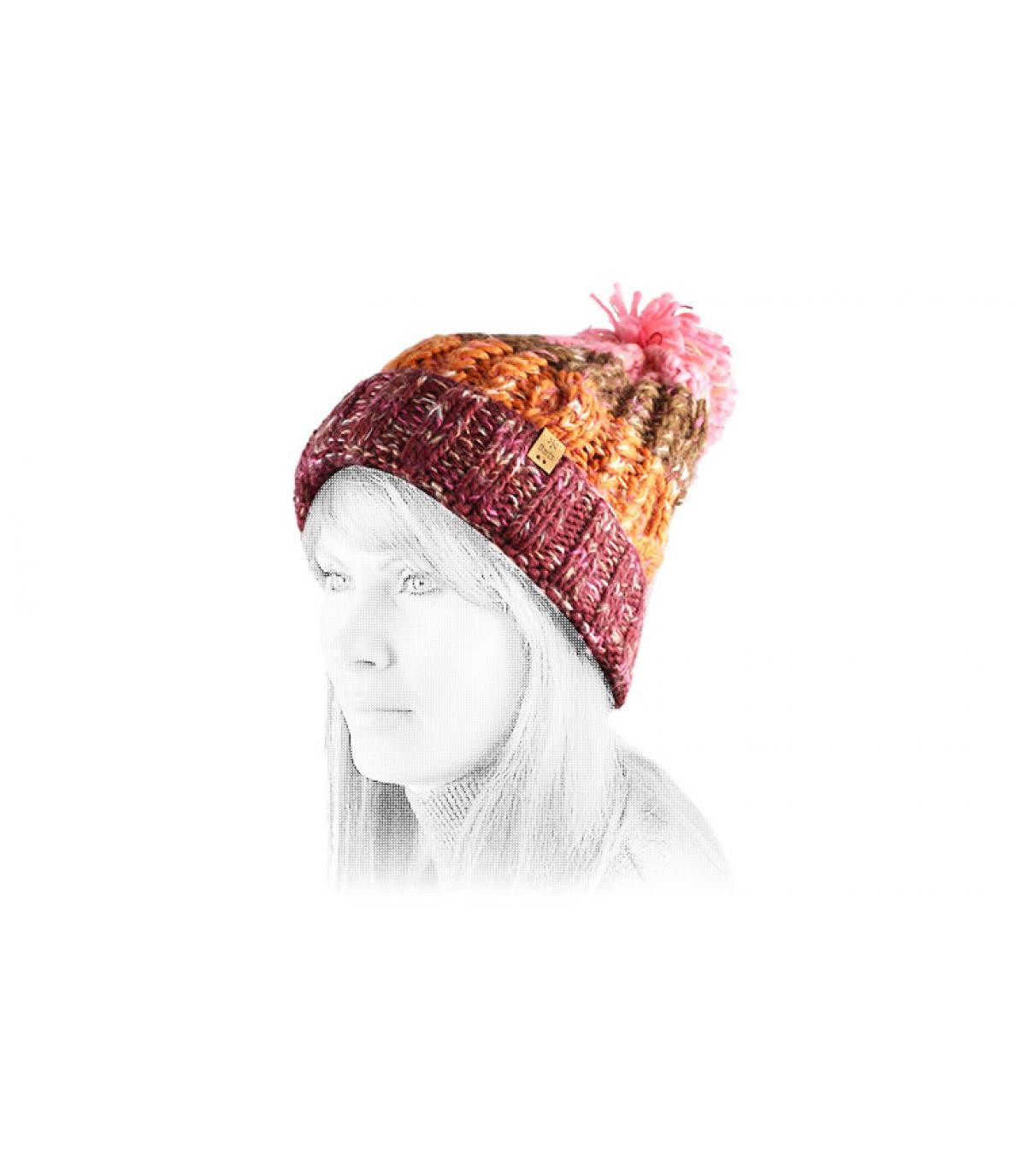 Barts nappa a strisce rosa arancio Barts nappa a strisce rosa arancio
